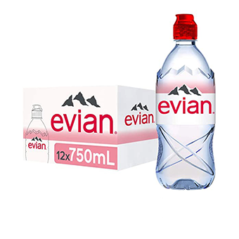 Evian Still Mineral Water Sports Cap-12x75ml03